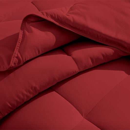 Burgundy Summer Comforter Set