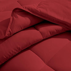 Burgundy Summer Comforter Set