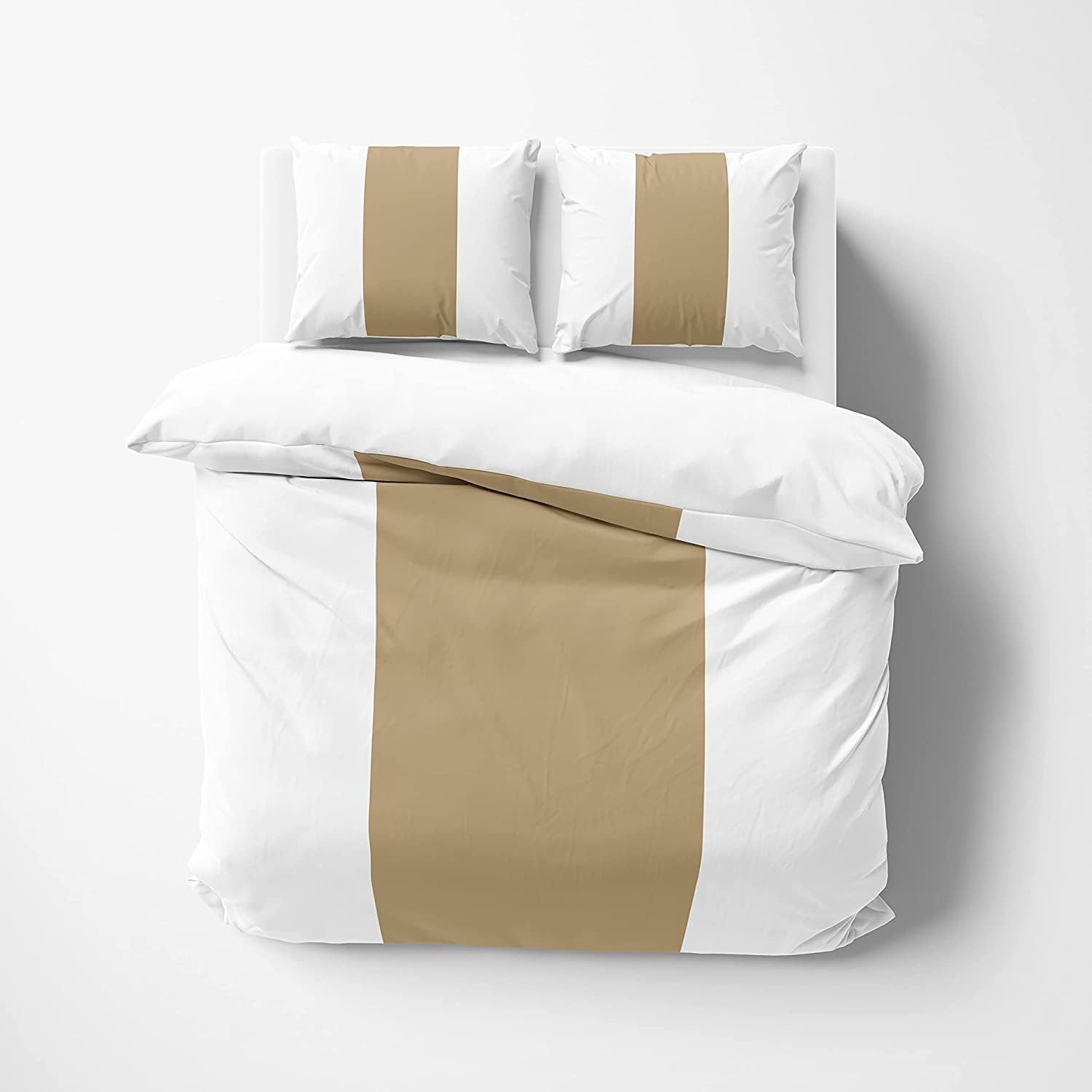 MODERN HOTLE STYEL COTTON SATIN DUVET COVER SET - 99 Bedding Store