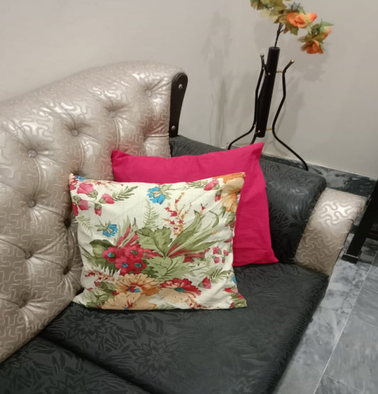 Bella Rese Red- Cushion Cover Set