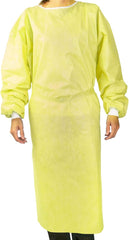 Disposable Isolation ,Surgical Gown Blue Yellow