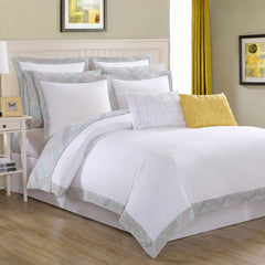 Cotton Duvet cover Set With Printed Border