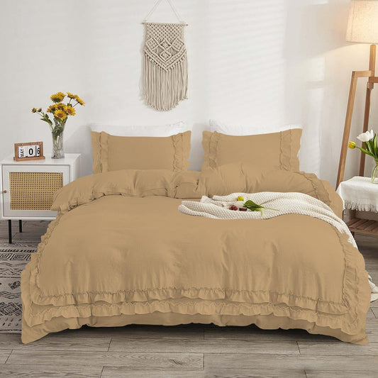 Luxury Cotton Frilled Duvet Sets