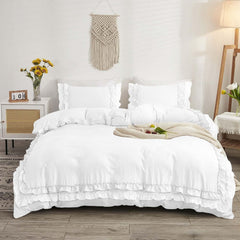 Luxury Cotton Frilled Duvet Sets
