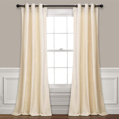 Creem Premium Quality Velvet Curtain -1 Panel - 99 Bedding Store