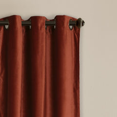 Brown Premium Quality Velvet Curtain -1 Pane - 99 Bedding Store