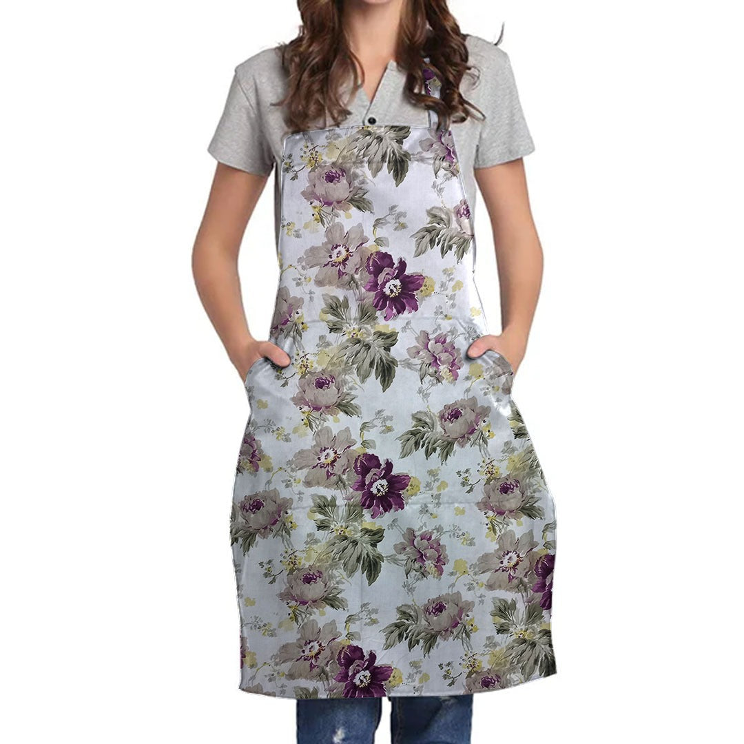 Printed Cotton Apron  -Brookblad Floeral