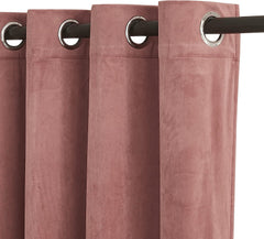 Blush Pink Premium Quality Velvet Curtain -1 Panel - 99 Bedding Store