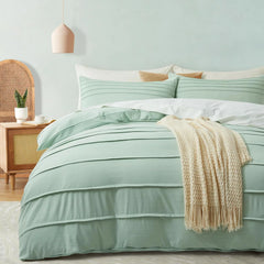 Rich Coton Pleats Duvet Cover Sets -