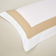 White And Beige Luxury Multi Box Egyptian Cotton Duvet Set - 99 Bedding Store