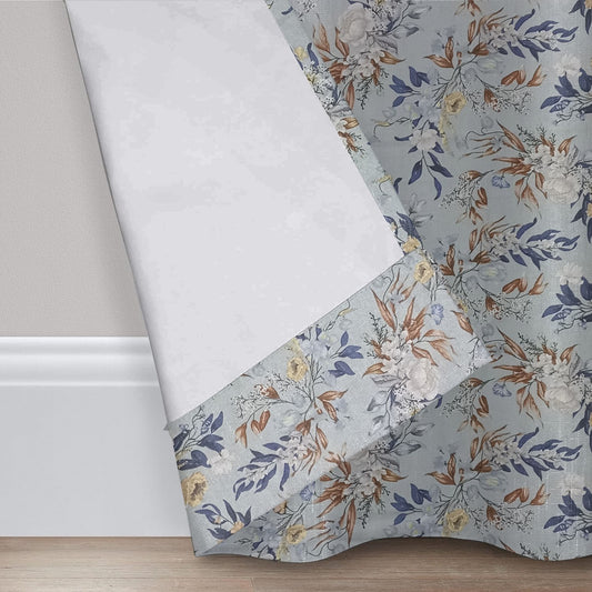 2 PCS PRINTED BLACKOUT CURTAIN BROOCKBLAD