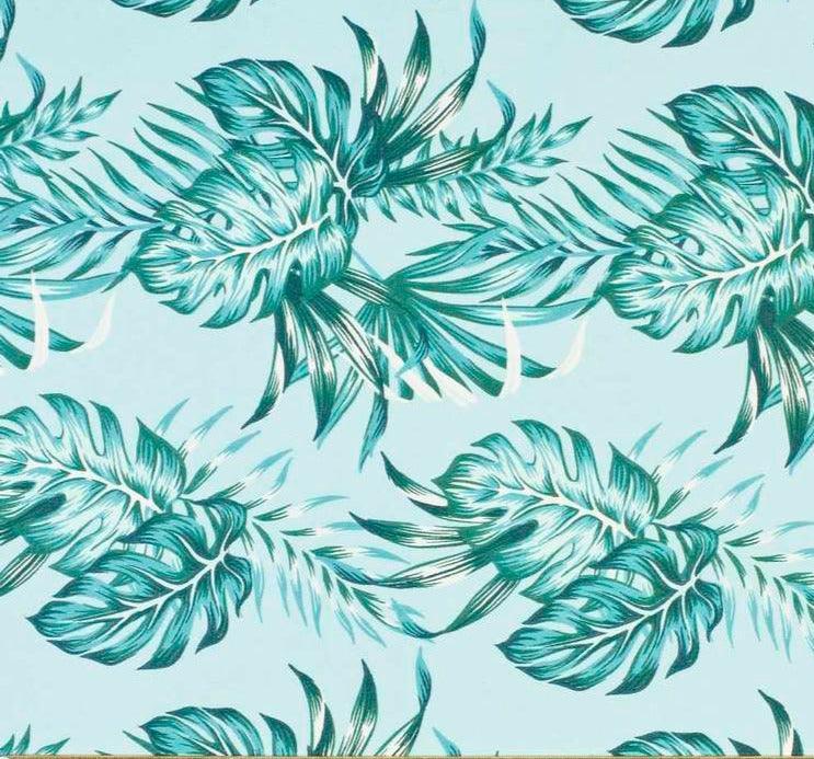 Waterproof Printed Cushion Cover Palm Leaves