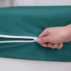 100% Cotton Zipper Mattress Cover - Teal Green