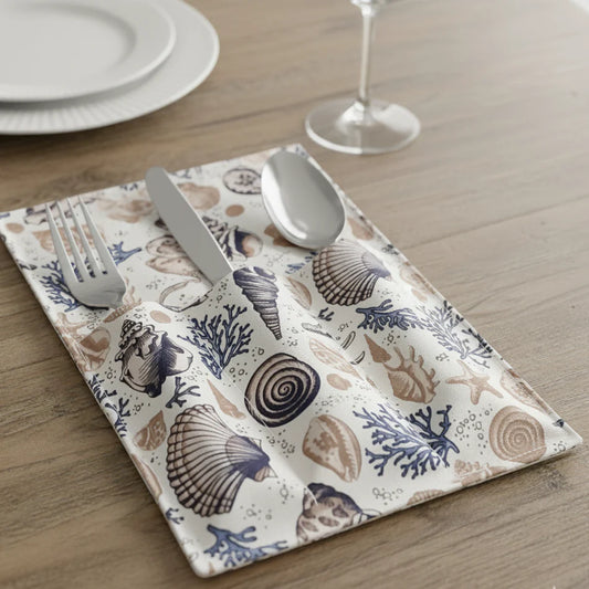 Waterproof Printed Cutlery Pouch - 3 Slots