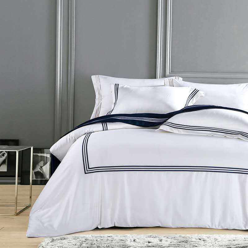 Minimal Lux Hotel Style Cotton Satin Duvet Cover Set - 99 Bedding Store