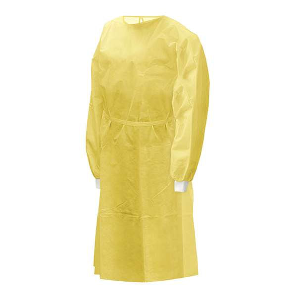 Disposable Isolation ,Surgical Gown Blue Yellow