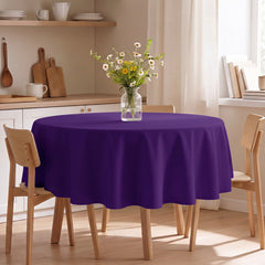 Luxe Draped Round Table Cover