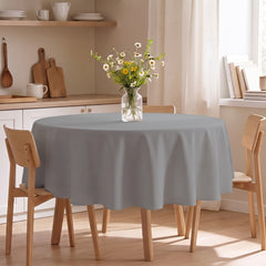 Luxe Draped Round Table Cover