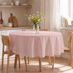 Luxe Draped Round Table Cover