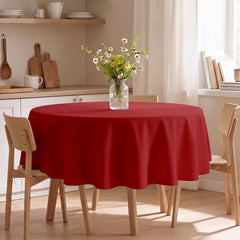 Luxe Draped Round Table Cover