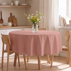 Luxe Draped Round Table Cover