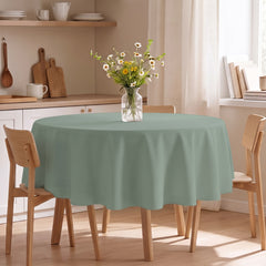 Luxe Draped Round Table Cover