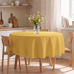 Luxe Draped Round Table Cover