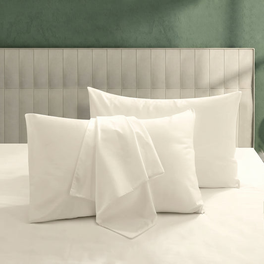 Plain Dyed Pillow Cover - Off White