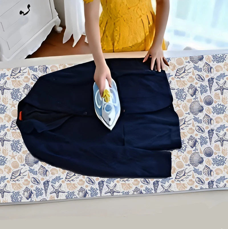 Printed Waterproof Ironing Mat-Sea Shell
