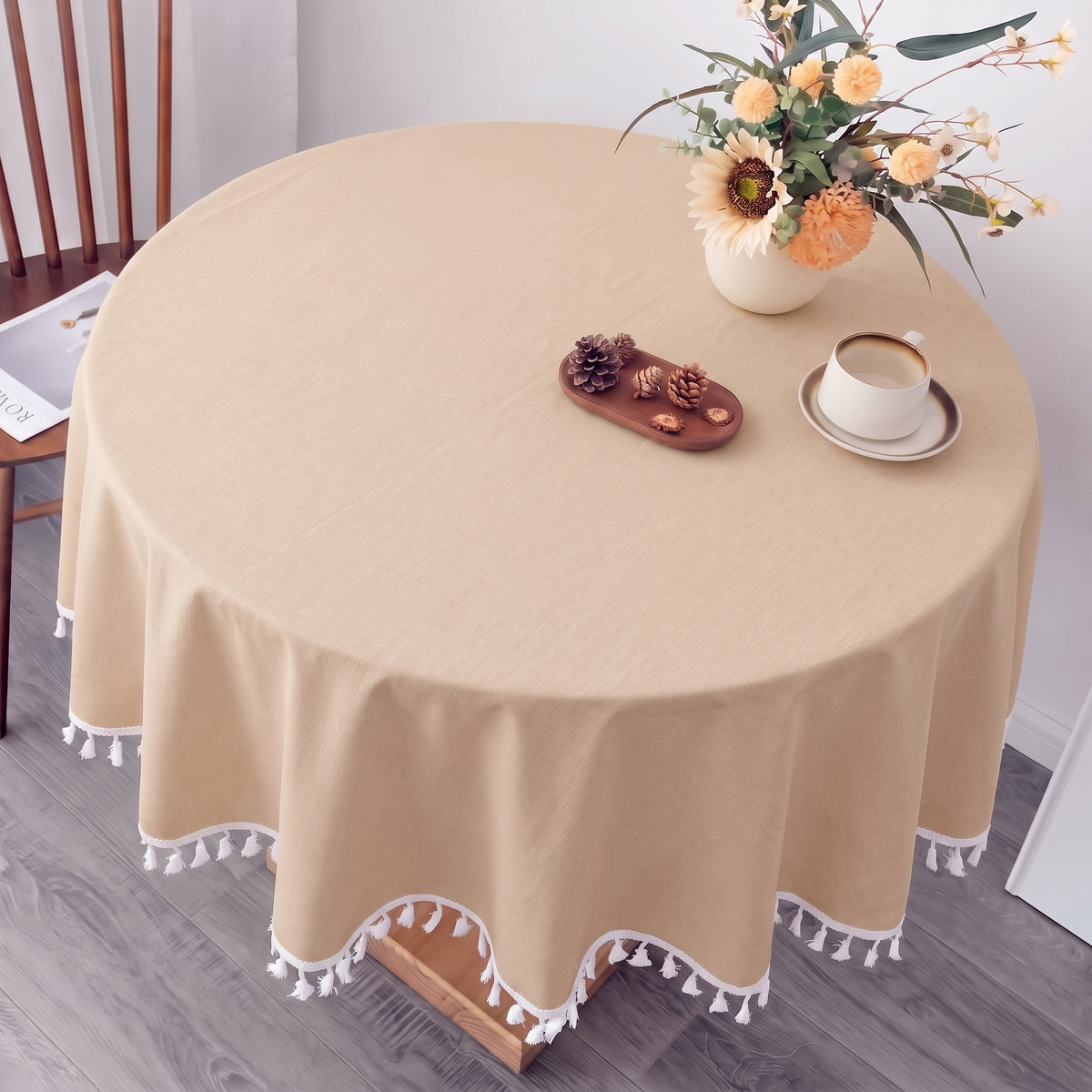 Enchanted Tassel Table Cover