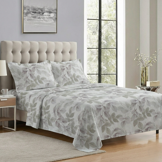 Serenity Printed Double Bed sheet