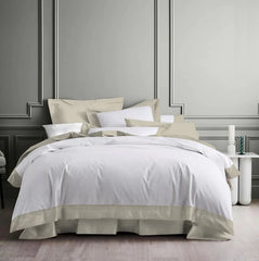 300 TC Plain Satin Cabana Duvet Cover Set - 99 Bedding Store