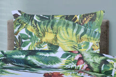 Dinosaur Printed Kids Bed Sheet - 99 Bedding Store