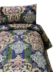 Cotton Printed Double Bed sheet Paslay Flower - 99 Bedding Store