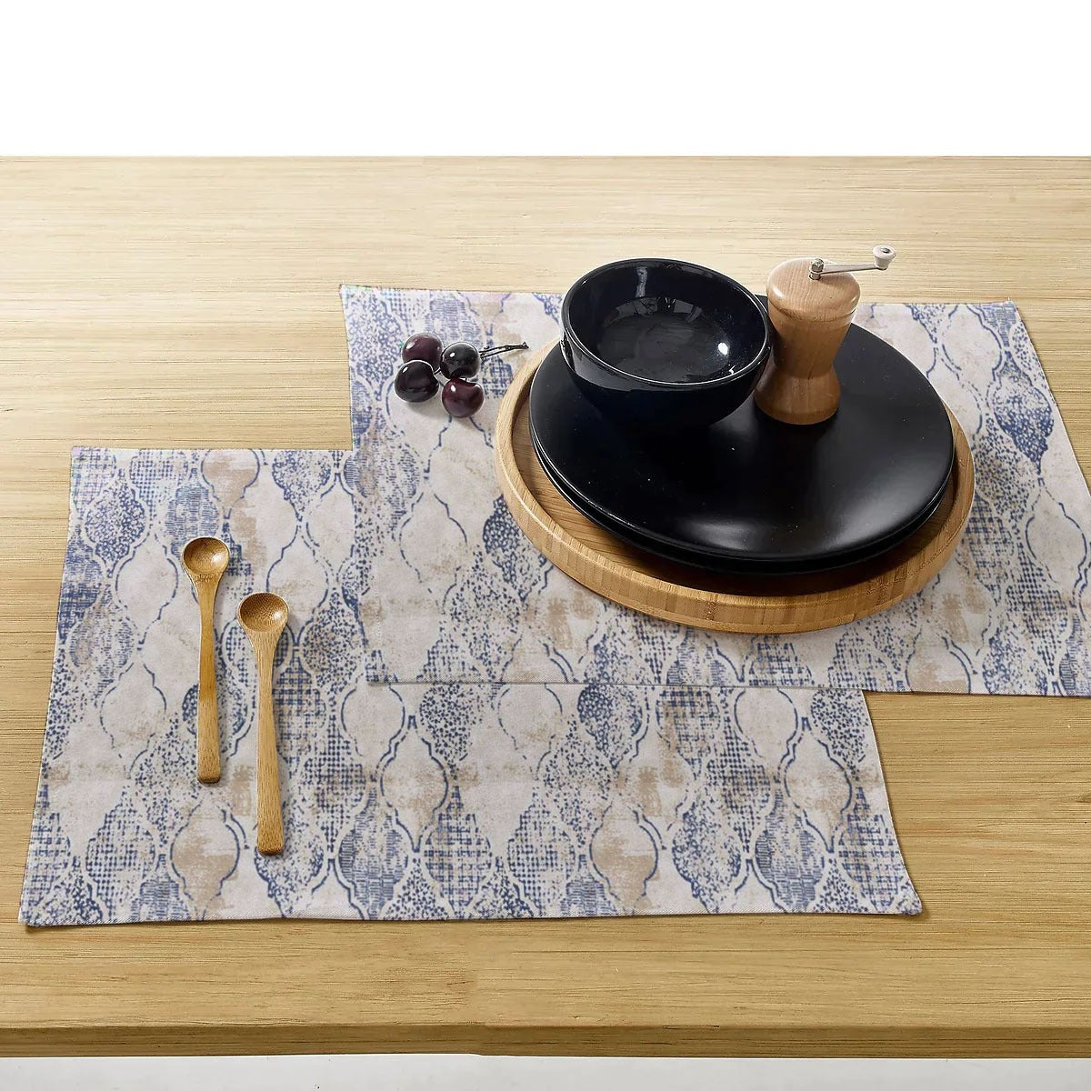 Waterproof Cotton Table Mat Set - Anakara - 99 Bedding Store