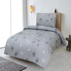 Palm Leaves Printed Cotton Single Bed Sheet - 99 Bedding Store