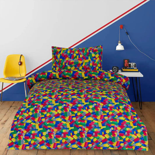 Zig Zag  Printed Cotton Single Bed Sheet