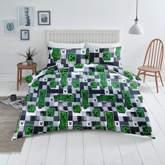 Minecraft Kids 3 pcs Duvet Cover Set - 99 Bedding Store