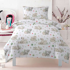 Bear and nature Printed Kids Comforter set