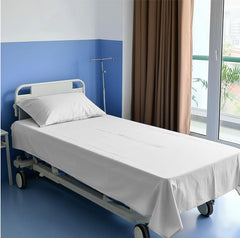 150 TC Plain Cotton Hospital Flat sheets