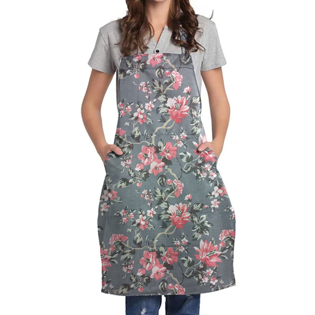 Printed Cotton Apron  - Floerence