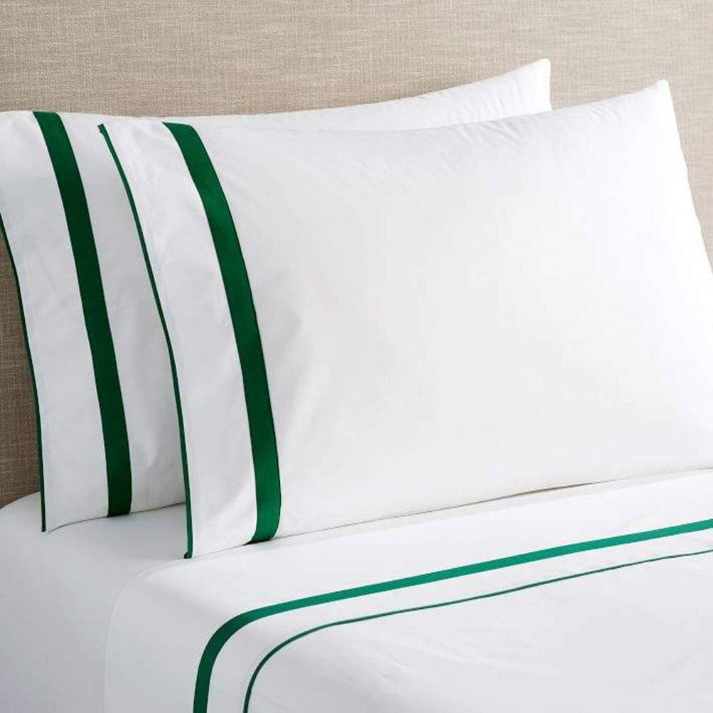 400 TC Egyptian Cotton Satin Bed Sheet Sets- With Bordered - 99 Bedding Store