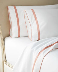 400 TC Egyptian Cotton Satin Bed Sheet Sets- With Bordered - 99 Bedding Store