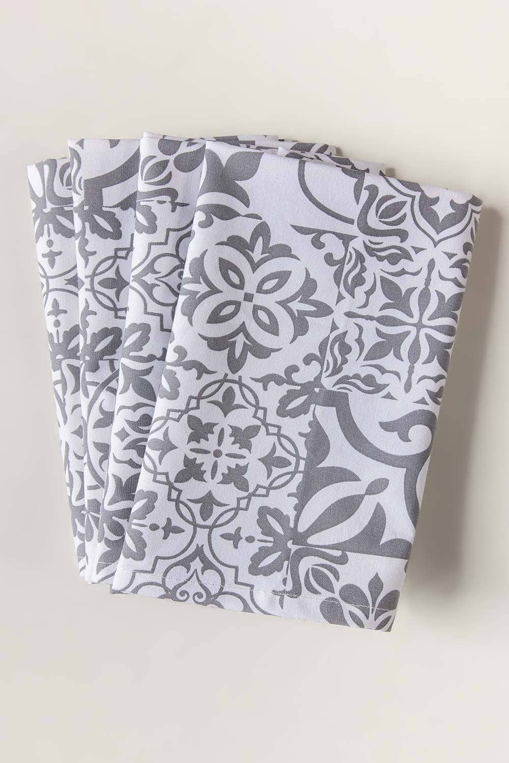 Waterproof Cotton Dinning Set - Allium Grey - 99 Bedding Store