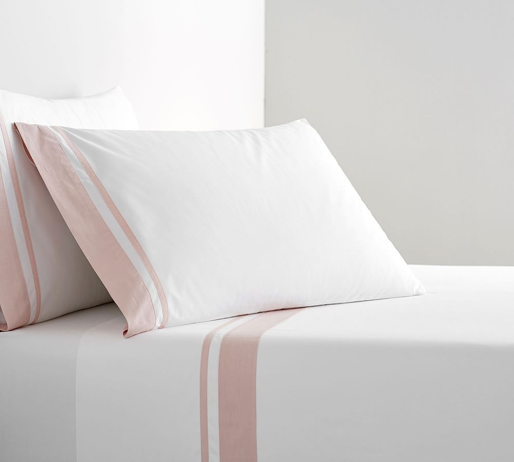 400 TC Egyptian Cotton Satin Bed Sheet Sets- With Cuff Bordered - 99 Bedding Store