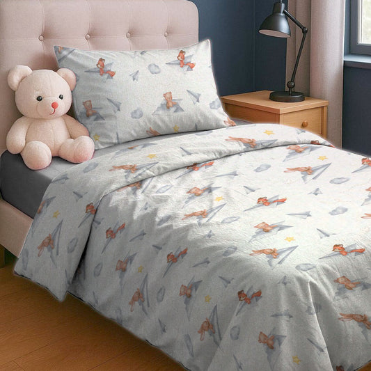 Printed Kids Duvet Cover Set - MR Tom