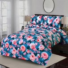 Cotton Bed sheet Roses - 99 Bedding Store