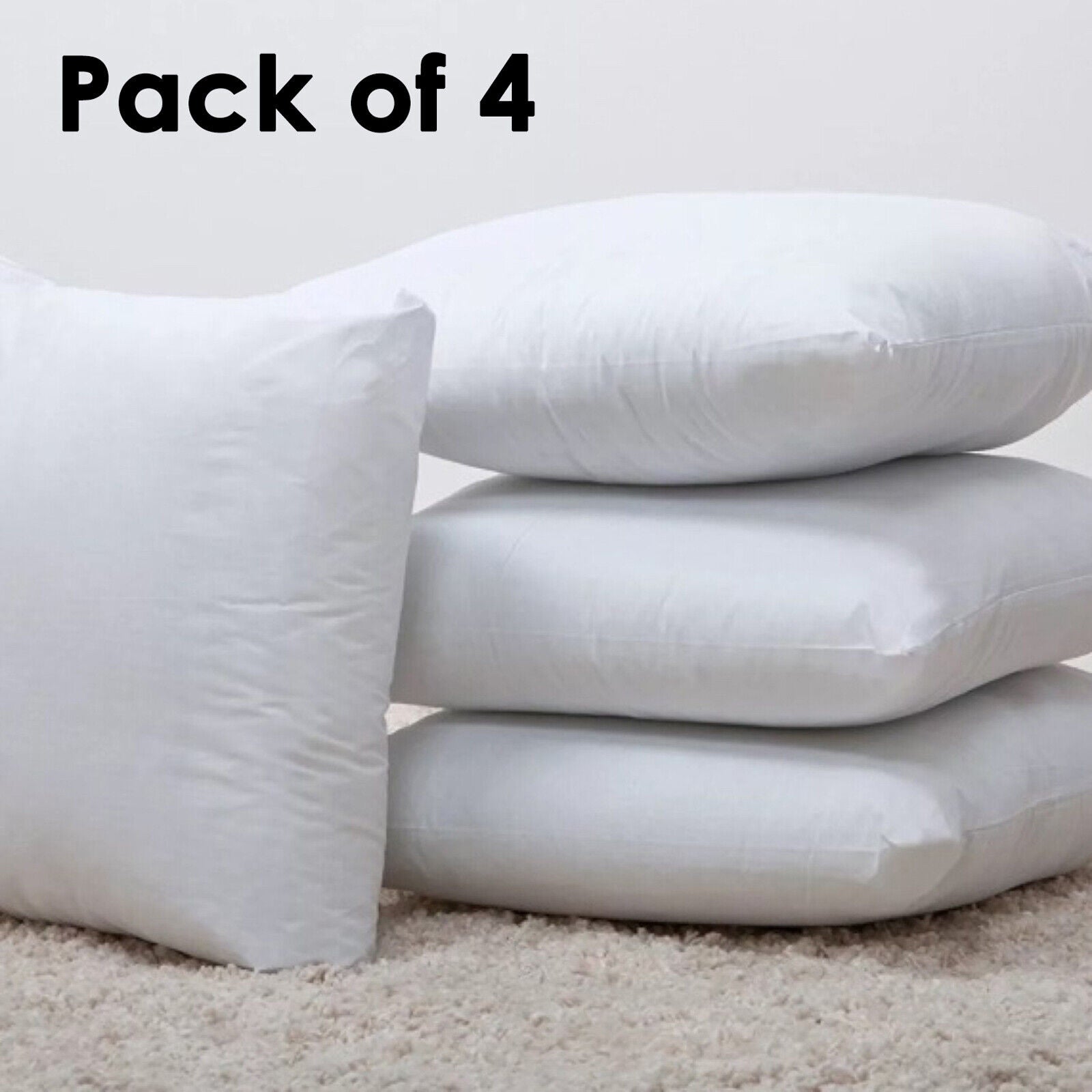 Filled Cushion-Pack of 4 (18x8 inch) - 99 Bedding Store